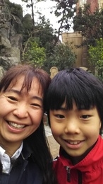 息子とデート
