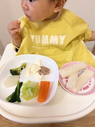 離乳食はシンプルに！