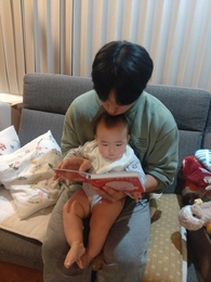 パパの視線の先に‥共同注視