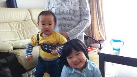 まひな&えいとです