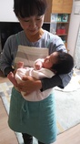 魔法の抱っこ